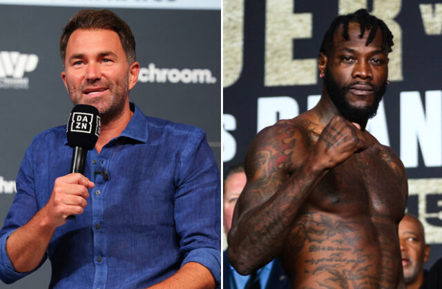 Eddie Hearn has described Deontay Wilder as the most 