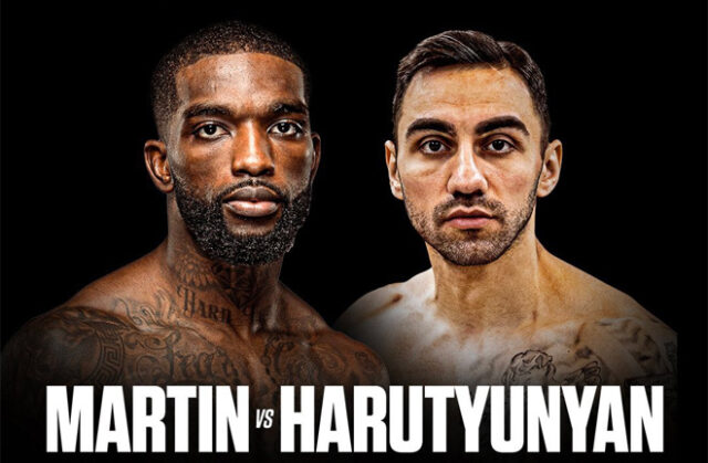 Frank Martin meets Artem Harutyunyan in Las Vegas on Saturday, live on SHOWTIME Photo Credit: Premier Boxing Champions