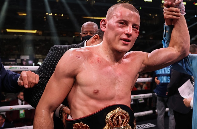 Stanionis focuses on unification (Photo: Amanda Westcott/SHOWTIME)