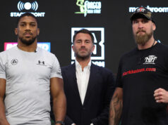 Anthony Joshua faces Robert Helenius at the O2 Arena on Saturday, live on DAZN Photo Credit: Mark Robinson/Matchroom Boxing