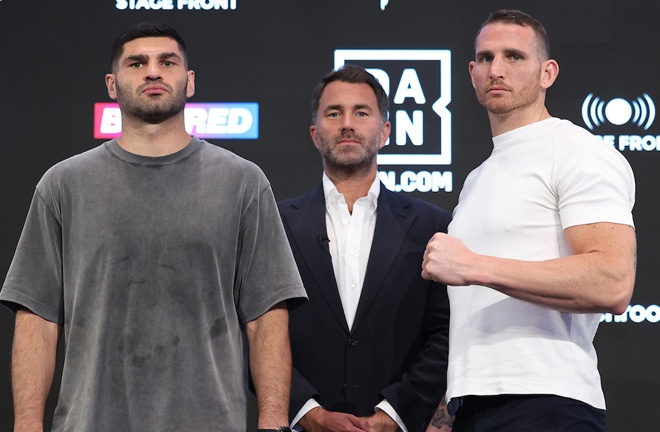 Hrgovic puts his mandatory position on the line against McKean Photo Credit: Mark Robinson/Matchroom Boxing