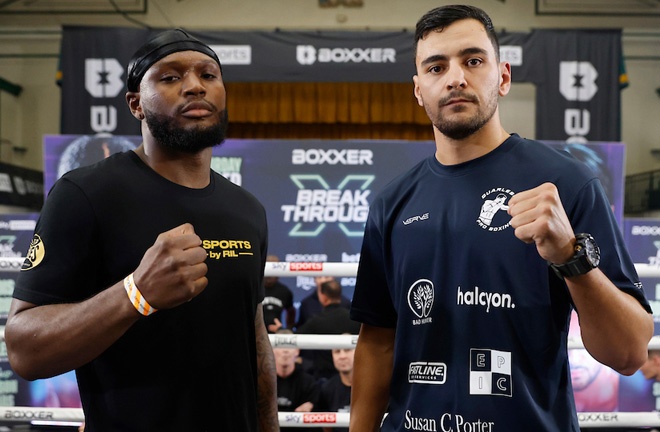 Riley faces Quarless for the English cruiserweight crown Photo Credit: Lawrence Lustig/BOXXER