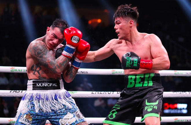 Melikuziev gained revenge over Rosado in April Photo Credit: Chris Esqueda/Golden Boy Promotions