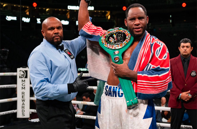 Sanchez inched closer to a heavyweight world title shot Photo Credit: Esther Lin/SHOWTIME