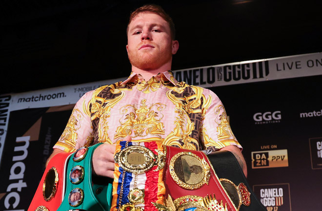 Canelo is top of Benavidez's hitlist Photo Credit: Ed Mullholland/Matchroom