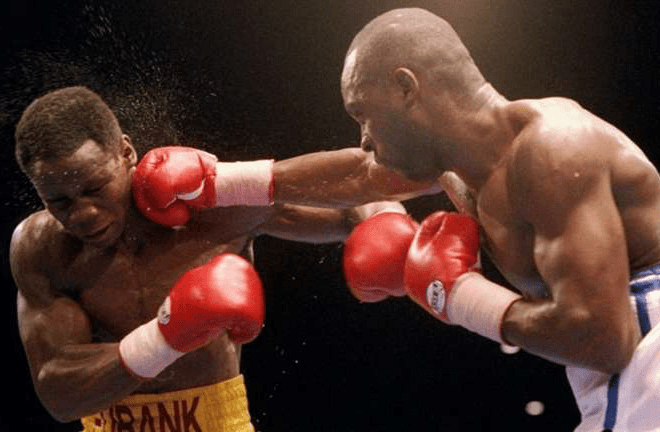 Chris Eubank and Nigel Benn fought two epic battles in the 1990s.