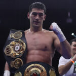 Bivol added the IBO crown to his WBA light heavyweight title Photo Credit: Mark Robinson/Matchroom Boxing