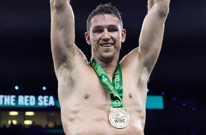 Smith is the WBC mandatory challenger Photo Credit: Mark Robinson/Matchroom Boxing