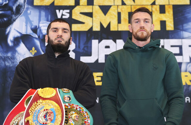 Callum Smith says he's confident of knocking out Artur Beterbiev and becoming light heavyweight world champion in Quebec on Saturday Photo Credit: Mikey Williams/Top Rank via Getty Images