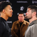 Jaime Munguia takes on John Ryder in Phoenix on Saturday Photo Credit: Cris Esqueda/Golden Boy Promotions