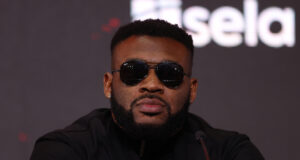 Jarrell Miller has broken his silence after being arrested for carjacking Photo Credit: Mark Robinson/Matchroom Boxing