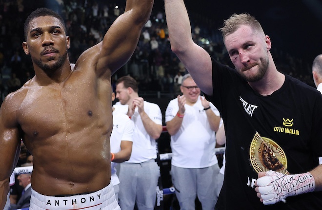 Wallin says he has "no excuses" after defeat to Joshua Photo Credit: Mark Robinson/Matchroom Boxing