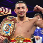 Lopez ripped away Taylor’s WBO title Photo Credit:  Mikey Williams/Top Rank Inc via Getty Images