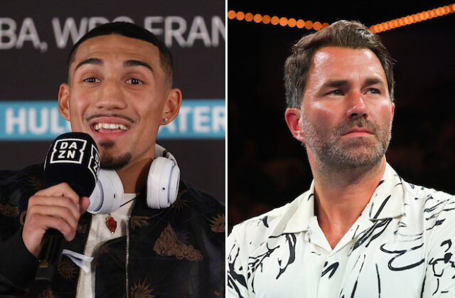 Teofimo Lopez has labelled Eddie Hearn a 