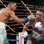 Lopez impressed against Josh Taylor at Madison Square Garden last June (Credit Frank Franklin, AP)