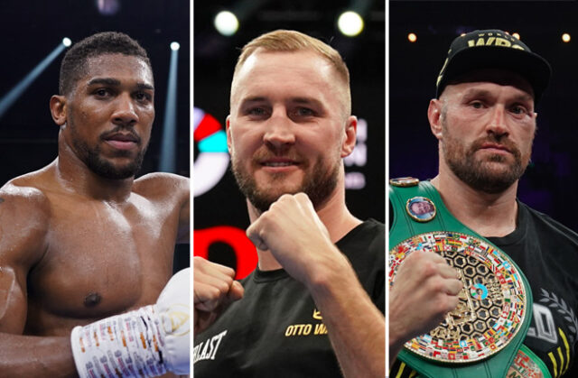 Otto Wallin admits he is now unsure who would win between Anthony Joshua and Tyson Fury Photo Credit: Stephen Dunkley/Queensberry Promotions