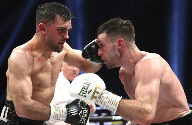 Catterall has vowed to end Taylor's career Photo Credit: Mikey Williams / Top Rank via Getty Images