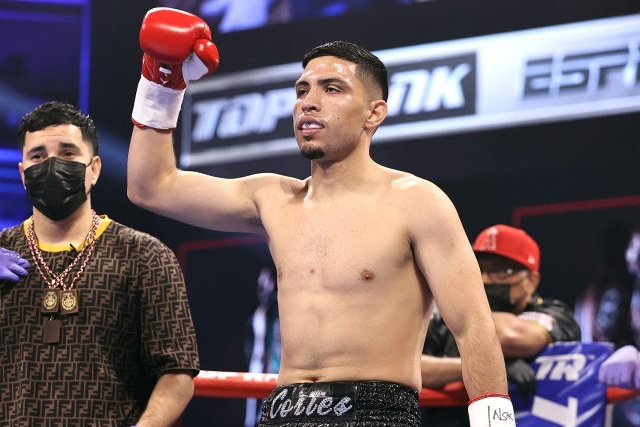 Cortes will look to make a statement at the weekend. (Photo Credit: Mikey Williams, Top Rank)