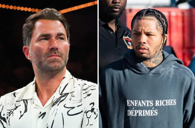 Eddie Hearn has questioned Gervonta Davis after he rejected his offer to face Conor Benn Photo Credit: Ed Mulholland/Matchroom/Ryan Hafey/ Premier Boxing Champions