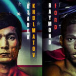 A new featherweight world champion will be crowned this weekend when Otabek Kholmatov meets Raymond Ford. (Top Rank)