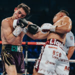 Lopez destroyed Conlan to retain his title in Belfast (Photo Credit: Belfast Media)