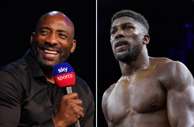 Johnny Nelson says Anthony Joshua's credibility will be gone if he loses to Francis Ngannou next month Photo Credit: Dave Thompson/Mark Robinson/Matchroom Boxing