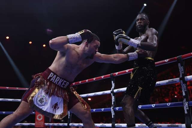 December 23rd proved to be an easy night's work for Joseph Parker (Photo Credit: Matchroom Boxing)