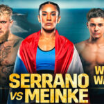 Amanda Serrano defends her featherweight world titles against Nina Meinke on Saturday, with Jake Paul also on the card in Puerto Rico Photo Credit: DAZN