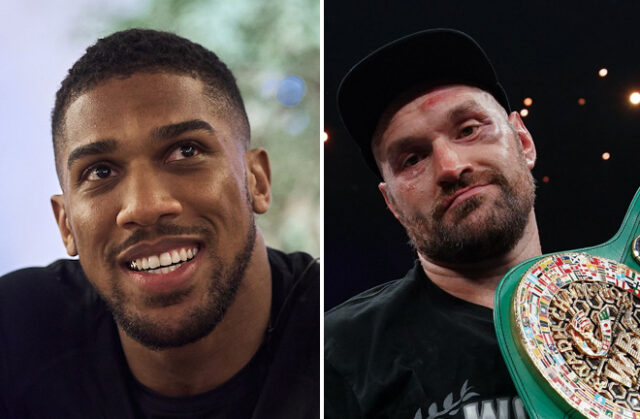 Anthony Joshua says a fight with Tyson Fury is in the 