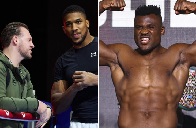 Ben Davison believes Anthony Joshua is capable of stopping Francis Ngannou Photo Credit: Mark Robinson/Matchroom Boxing/Mikey Williams/Top Rank via Getty Images