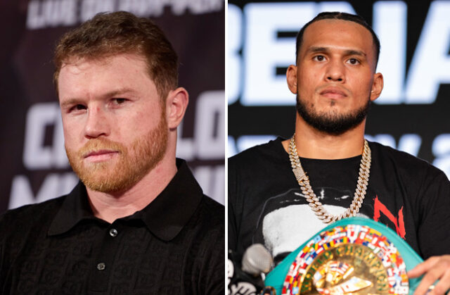 Canelo Alvarez says he wants at least $150m to face David Benavidez Photo Credit: Ryan Hafey/Premier Boxing Champions