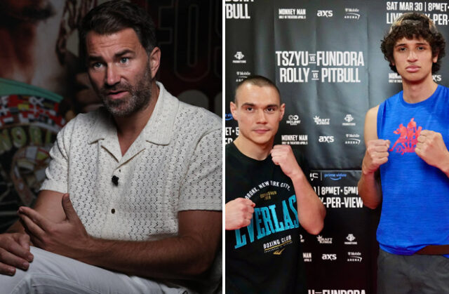 Eddie Hearn has predicted that Tim Tszyu vs Sebastian Fundora will 