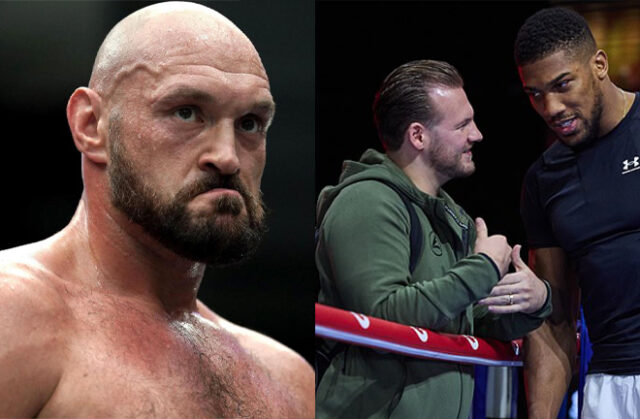 Fury has weighed in on his enemy linking up with his former trainer (Photo Credit, Nick Potts AP + Matchroom Boxing)