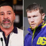 Oscar De La Hoya has opened up on the disagreements he had before making Canelo Alvarez vs Jaime Munguia Photo Credit: Golden Boy / Cris Esqueda/Esther Lin/SHOWTIME