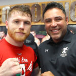 De La Hoya previously promoted Canelo Photo Credit: Tom Hogan – Hogan Photos/Golden Boy Promotions