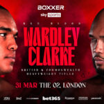 Fabio Wardley defends his British and Commonwealth heavyweight titles against Frazer Clarke at the O2 Arena on Sunday Photo Credit: BOXXER