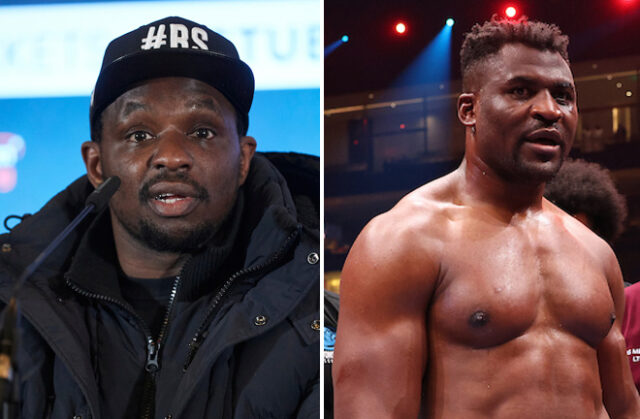 Dillian Whyte has vowed to knock out Francis Ngannou if the pair ever fight Photo Credit: Mark Robinson/Matchroom Boxing