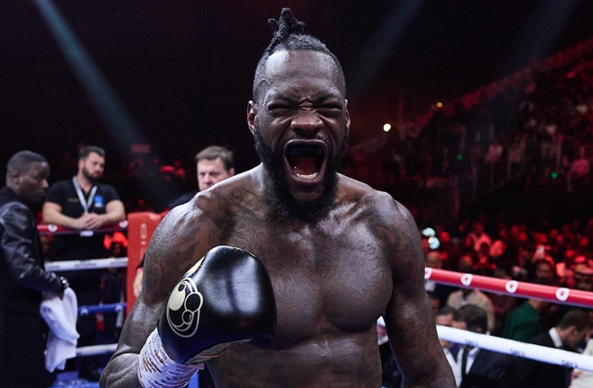 Wilder has vowed to continue his career despite defeat to Parker Photo Credit: Mark Robinson/Matchroom Boxing