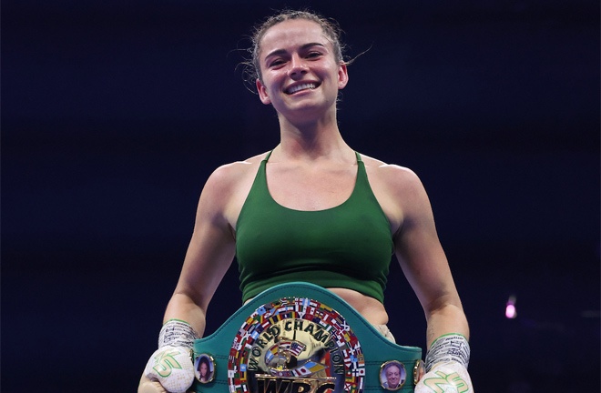 Nicolson looks to claim a maiden world title Photo Credit: Mark Robinson/Matchroom Boxing