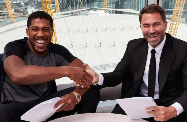 Hearn revealed his three-player list this week.  Photo: Mark Robinson/Matchroom Boxing