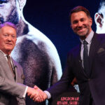 Eddie Hearn and Frank Warren will go head-to-head for the Queensberry vs Matchroom 5 vs 5 card in Riyadh on Saturday Photo Credit: Mark Robinson/Matchroom Boxing