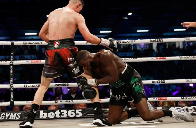Okolie lost his WBO cruiserweight crown to Billam-Smith a year ago (Photo Credit: Lawrence Lustig/BOXXER)