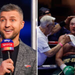 Carl Froch has described Tyson Fury’s corner as “unprofessional” following his defeat to Oleksandr Usyk Photo Credit: Dave Thompson/Matchroom Boxing/Reuters