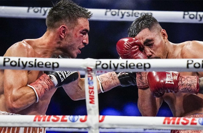 Moloney and Sanchez went to war in Quebec (Photo: Fox Sports)