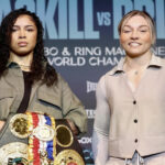 Lauren Price challenges WBA and IBO super lightweight champion Jessica McCaskill in Cardiff on Saturday, live on Sky Sports Photo Credit: Lawrence Lustig/BOXXER