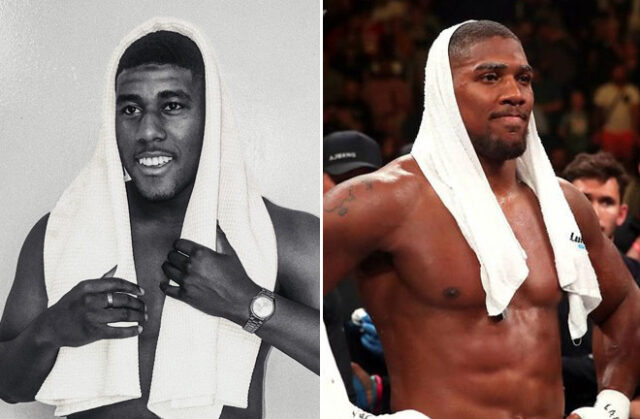 Anthony Joshua has a lookalike named Iffy Onwuachu Photo source: Instagram @raphael_dh/PA