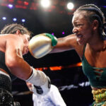 Cornejo was no match for Claressa Shields Credit: Stephanie Trapp/Salita Promotions