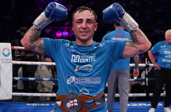 Noakes is the English welterweight champion. Photo: Stephen Dunkley/Queensberry Promotions