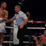 Pauls knocked out Heaney in the final round of their rematch Photo Credit: Stephen Dunkley/Queensberry Promotions