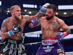 Mike Perry has revealed that he suffered a broken rib against Jake Paul Photo Credit: Esther Lin, MVP Promotions